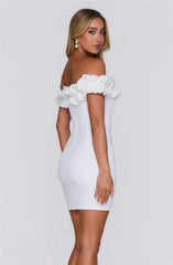 Show Off Style Mini Dress White