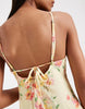 Vero Moda ruched bust detail cami midi dress in yellow based floral print