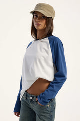 Lioness Kravitz Baseball Tee Blue