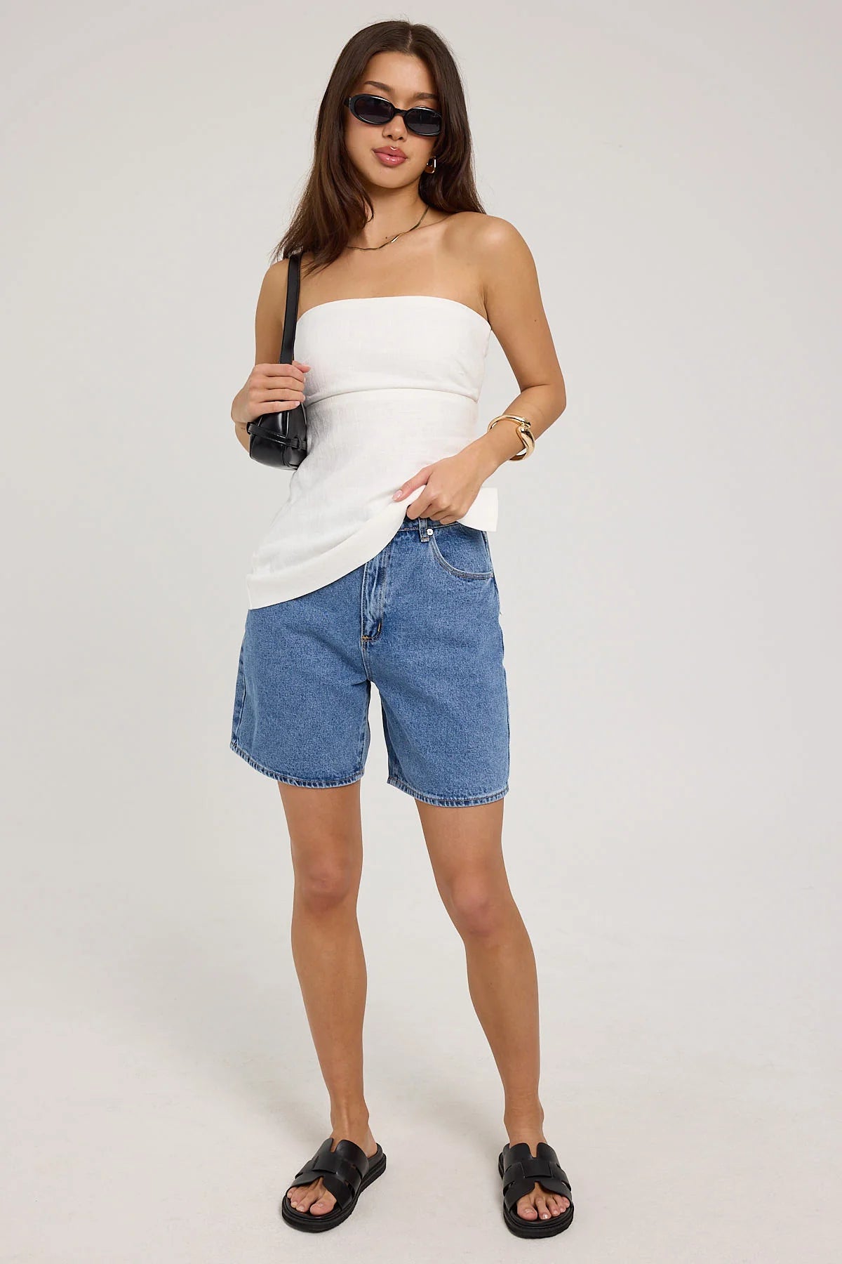 Abrand Carrie Denim Short Naomi