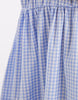 PIECES Curve sleeveless smocking ditsy floral maxi dress in pastel yellow