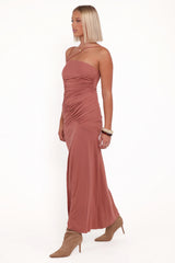 Avaline Maxi Dress - Terracotta