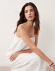 JDY Petite cheesecloth sleeveless maxi dress in white