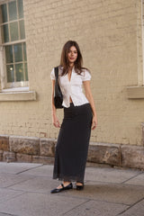 Perfect Stranger Whimsy Polka Dot Maxi Skirt Polka Dot
