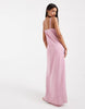 Vero Moda broderie cami maxi dress in light pink