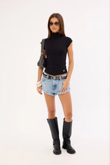 Neovision Link Hook And Eye Tee Black