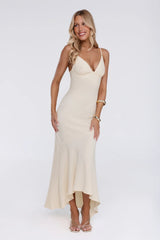 Enchanted Glow Maxi Dress Yellow