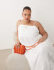 Esmée Curve maxi beach dress in white