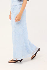 Luck & Trouble Nala Maxi Skirt Blue
