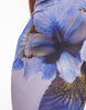 Kaiia exclusive slinky mesh bandeau maxi dress in lilac floral