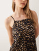 Esmée mini beach dress in leopard