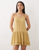 Iisla & Bird mini swing dress in beige