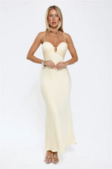 Sunlit Smiles Maxi Dress Yellow