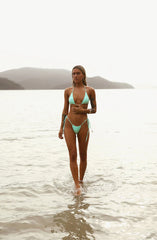 LILISROSE Bird Of Paradise Swim Bottom Mint