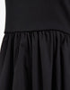 Vero Moda sleeveless midi dress with woven skirt in black