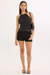 Perfect Stranger Luca Low Rise Shorts Black