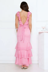 Pretty In Party Maxi Dress Pink