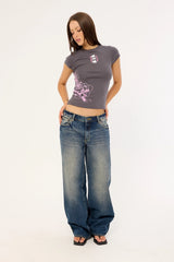 Neovision Osaka Night Baby Tee Asphalt