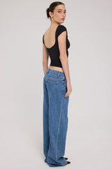 Lioness Top Model Jean Blue Denim