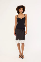 Perfect Stranger Rio Bodice Top Black