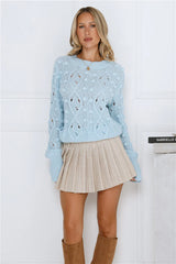 Winterberry Sweater Knit Blue