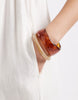 JJXX linen blend maxi dress in white