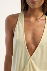 Motel Pippa Dress Lemon
