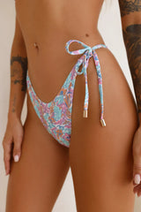 LILISROSE Wategos Waves Swim Bottom Print