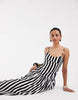 drop waist sundress with circle skirt in