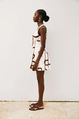 Alfresco Dress - Marbled Mocha