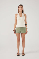 Perfect Stranger Brooks Low Rise Short Green