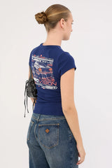 Neovision Slipstream Baby Tee Dark Navy