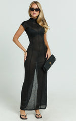 Lioness - Refined Maxi Dress - In Onyx