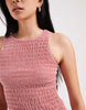 ONLY Tall sleeveless midaxi smock dress in red gingham