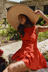 Alfresco Dress - Red