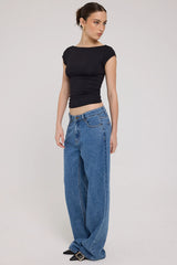 Lioness Top Model Jean Blue Denim