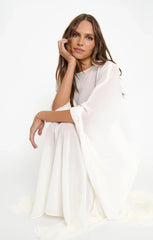 Olsen Maxi Dress ~ Wedding Cake Chiffon