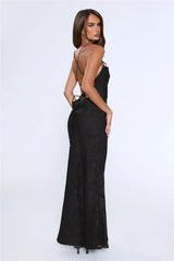 Bridge To Wonderland Maxi Dress  Black