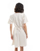 ONLY linen blend mini dress in stone