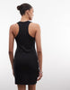 Jordan Essential sleeveless tank dress in black