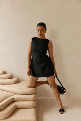 Camellia Dress - Black