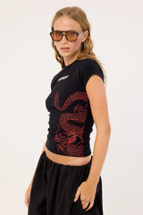 Neovision Ryuko Baby Tee Black