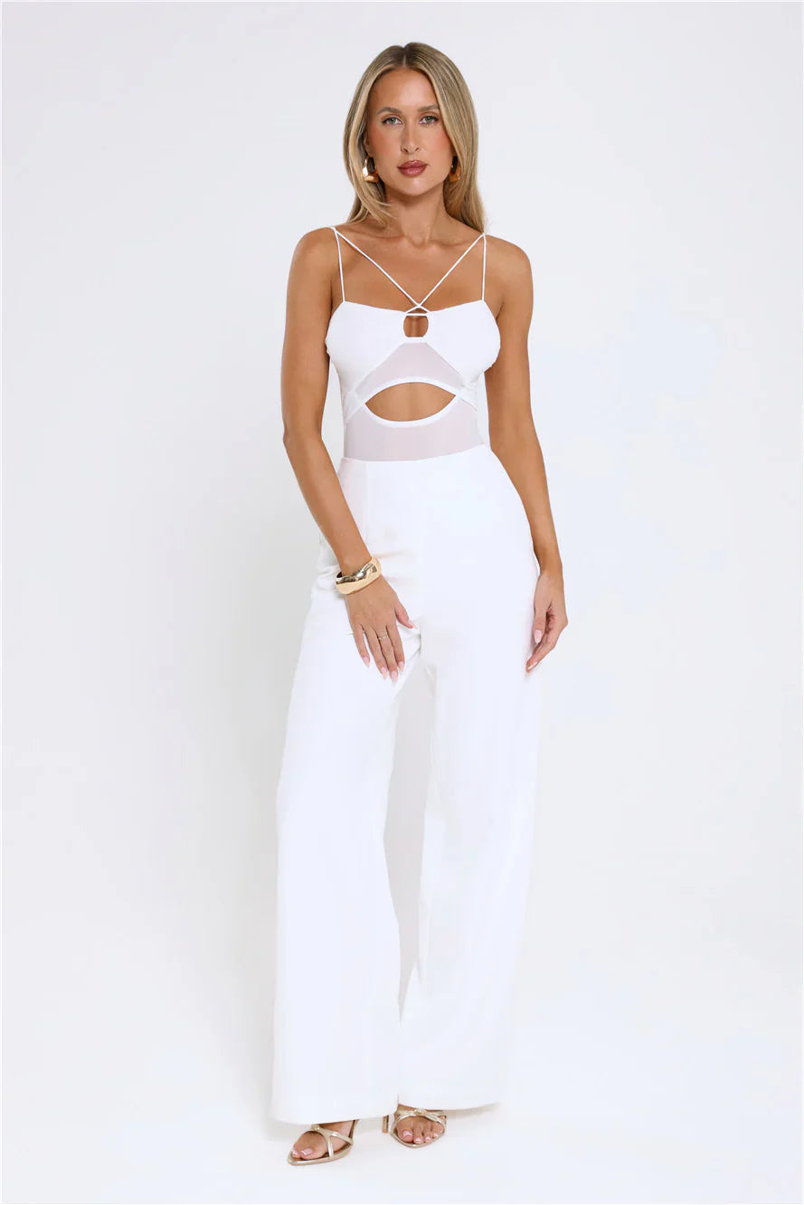 On Show Bodysuit White