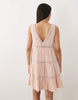Iisla & Bird mini dress in dusky pink