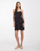 ONLY cami mini dress in black floral