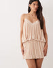 Gina Tricot mini strappy dress in pink