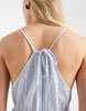 Aray mini beach dress in blue stripe
