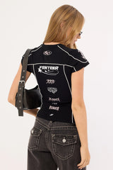 Front Runner Impact Grid Nano Tee Black Pink