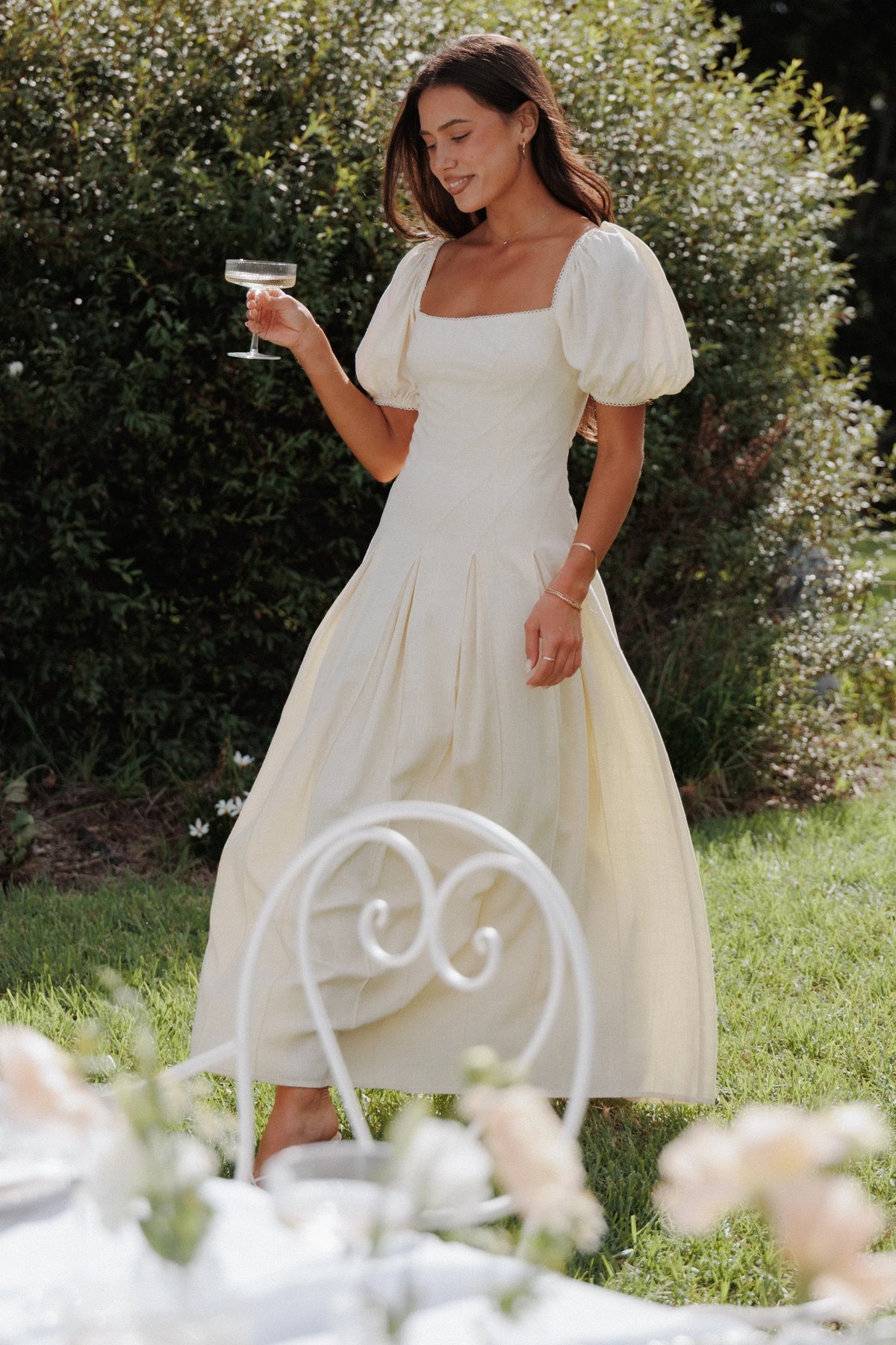 Kinlee Maxi Dress - Butter Yellow