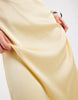 ONLY satin maxi dress in yellow